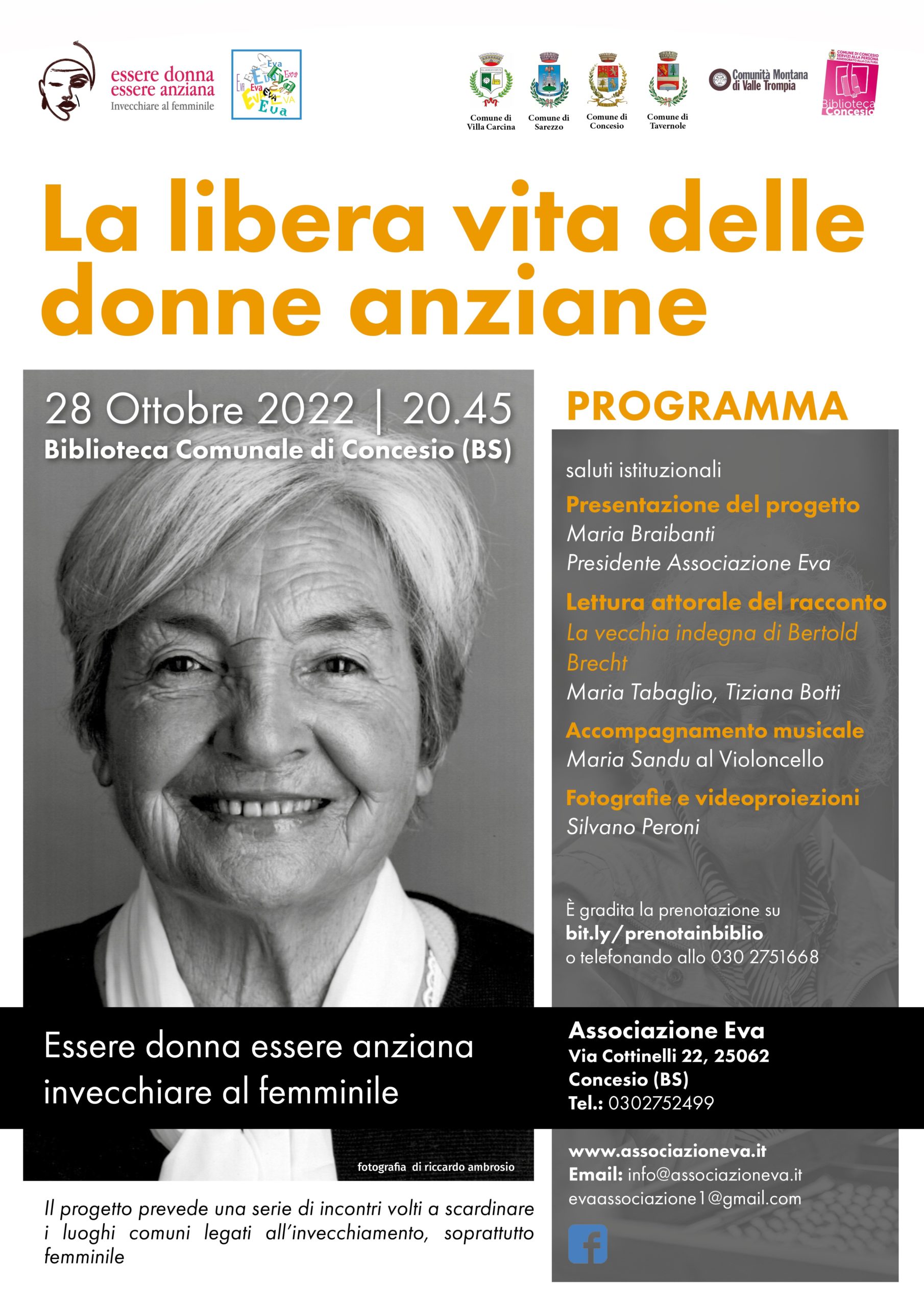 La libera vita delle donne anziane - Biblioteca comunale di Concesio